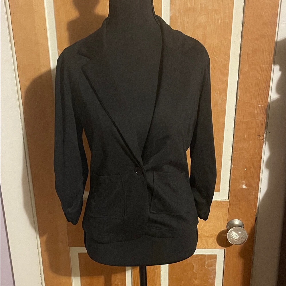 American Rag Classic Black Women's Single Button Blazer